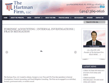 Tablet Screenshot of hartmanfirm.com